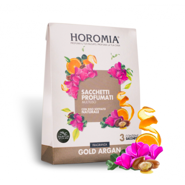 Horomia Multifunctionele geurzakjes Gold Argan